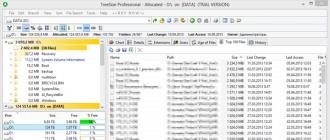 TreeSize Free Размер папок Анализатор файлов на диске